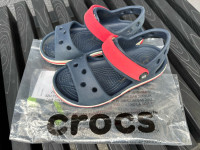 CROCS Crocband sandali, modri, št. 24-25