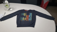 Fantovski bombažni pulover za 8-9 let, št. 136 temno moder