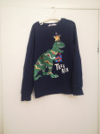 Fantovski moder h&m pulover, vel. 122-128