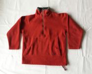 Oglas st. 11/ Topel rdeč pulover velikost 8 let oz. 128 cm