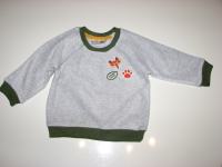 pulover za dojenčka iz pliša, št. 68, NOV