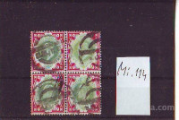 ANGLIJA - REDNE - leto1902/13 - MI. 114* četverček R - (msmk)