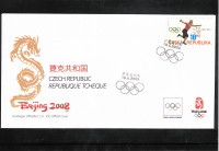 Republika Češka 2008 Olimpijske igre Peking FDC