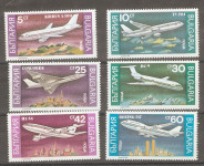 ZNAMKE letala 5,10,25,30,42,60  Bolgarija
