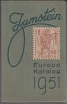 Zumstein Europa 1951 - katalog poštnih znamk na 1106 straneh