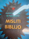 ANDRE LACOCQUE & PAUL RICOEUR MISLITI BIBLIJO