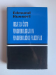 Edmund Husserl: Ideje za čisto fenomenologijo in fenomenološko filozof