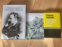 Friedrich Nietzsche - tri knjige, dve njegovi + biografija