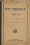 Očrt psihologije / napisal France Veber