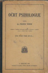 Očrt psihologije / napisal France Veber