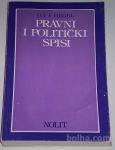 PRAVNI IN POLITIČKI SPISI – G. V. E. Hegel