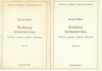 Problemi hermenevtike / Borut Pihler