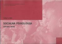 Socialna psihologija : izbrane teme / Velko S. Rus