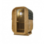 LINDHOLM Zunanja savna za 1-2 osebi 128,2 x 120 x 194 cm