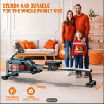 Veslač na vodo naprava za najem – MettleMatic Water Rower