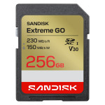 Extreme SD UHS-I 256 GB 230 MB/s 150 MB/s
