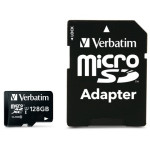 KARTICA 128 GB Verbatim Pemium MicroXC 90 MB/s + adapter