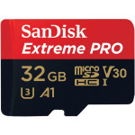 KARTICA 32GB SanDisk Extreme Pro MicroSDHC 100MB/s + adapter