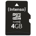 KARTICA 4GB Intenso MicroHC 21MB/s + adapter
