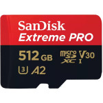 KARTICA 512GB SanDisk Extreme PRO microSDXC UHS-I Karte + Adapter