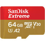 KARTICA 64GB SanDisk Extreme MicroSDXC 170MB/s + Adpater