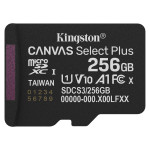 KARTICA KINGSTON 256GB micSDXC Canvas Select Plus Gen3 150R A1 posamez