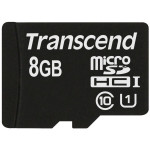 KARTICA microSD kartica 8 GB Transcend SDHC UHS1 (brez adapterja)