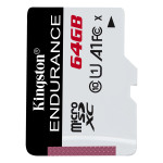 Kingston High Endurance 64GB microSD UHS-I A1