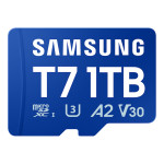 Pomnilniška kartica SAMSUNG T7 microSD 1TB za pametne telefone, tablič