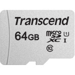 Transcend microSDXC 300S 64GB pomnilniška kartica Class 10 U1