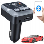 Avto bluetooth 5.3 FM oddajnik 2x USB LCD 12-24V SD