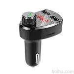 FM oddajnik G13, dvojni USB, MP3/WMA, Bluetooth 4.2, hitro polnjenje