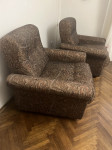 2 fotelja - masivna, vintage