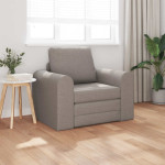 vidaXL Sofa postelja Taupe 98 x 71 x 83 cm blago