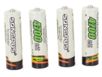 4x akumulatorska polnilna baterija AA 4700 mAh