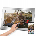 Touch digitalni foto okvir FRAMEO Wi-Fi zvočnik z ogledalom + APP
