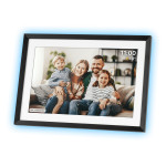 Touch digitalni foto okvir Wi-Fi 10,1″ črn APP z osvetlitvijo ozadja