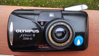 Olympus µ[mju:]-II Zoom 80 Slabše ohranjen Delujočem stanju  Baterija