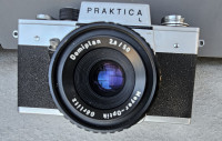 PRAKTICA L analogni fotoaparat Objektiv  Meyer Optik Gorlitz Domiplan