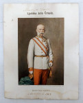 FRANZ JOSEPH I. - PORTRET - ODTIS NA PAPIRJU