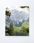 Fotografija na platnu (60x75cm) - Alpska dolina Vrata
