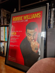 Okvirjen originalni poster Robbie Williams – Swing Both Ways Live