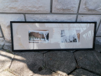 SLIKA v lepem okvirju s steklom 61 x 21 cm