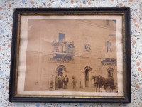SLIKA v starem okvirju brez stekla 33,5 x 26,5 cm