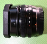Fujifilm objektiv XF 18 mm f 2 prodam