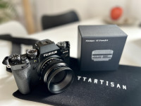 Fujifilm X-T4 z objektivom TTArtisan AF 27mm