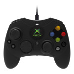 Žični igralni plošček Hyperkin Duchess, črne barve, Xbox