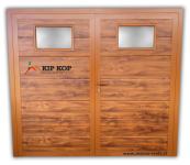 ALU DVOKRILNA GARAŽNA VRATA KKNT52 THERMO PREMIUM 250 X 250 Z MONTAŽO