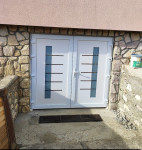 DVOKRILNA VRATA PVC GARAŽNA