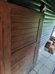 Garažna vrata lesena